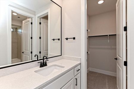 New construction Single-Family house 129 Rancho Deluxe, Liberty Hill, TX 78642 plan Santa Monica - image 14