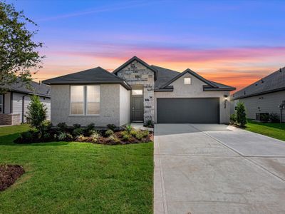 New construction Single-Family house 7834 Shimmering Star Ln, Cypress, TX 77433 plan Somerville - image