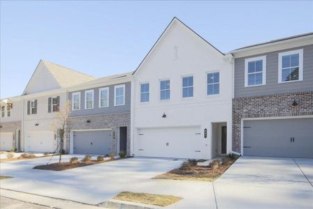 New construction Townhouse house 907 Agate Ln, Lawrenceville, GA 30043 Brooks- photo 0 0