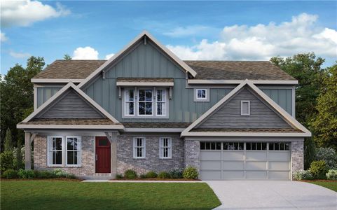 New construction Single-Family house 294 Pickens Bluff Ln, Hiram, GA 30141 Wyatt Nantucket Retreat- photo 0