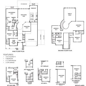 New construction Single-Family house 3819 Blue Indigo Wy, Katy, TX 77493 plan Murano - image 3