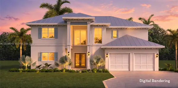 New construction Single-Family house 8967 Se Star Island Wy, Hobe Sound, FL 33455 - image