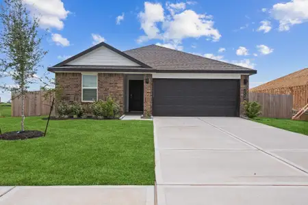New construction Single-Family house 1023 Paddlefish Ln, Alvin, TX 77511 plan Harris - image