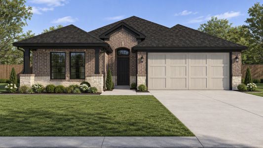 New construction Single-Family house Dorchester, TX 75459 plan Huntsville - image