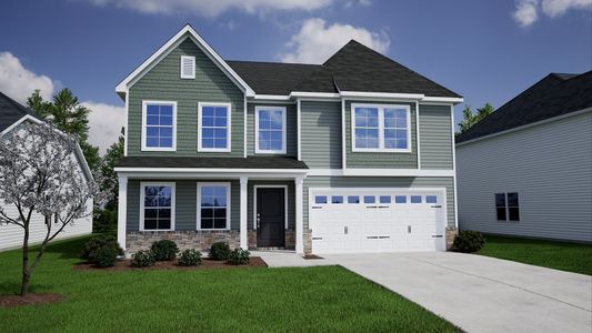 New construction Single-Family house 40 Calabria Ct, Franklinton, NC 27525 Telfair- photo 0