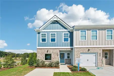 New construction Townhouse house 206 Birch Wy, Fairburn, GA 30213 - image