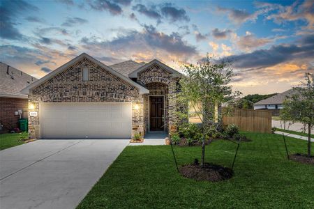 New construction Single-Family house 6531 Hidden Dunes Drive, Baytown, TX 77521 The Aintree- photo 0