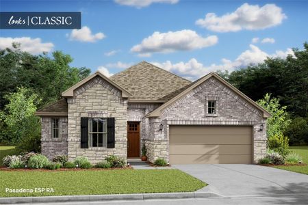 New construction Single-Family house 14218 Hay Meadow Ln, Needville, TX 77461 Pasadena ESP- photo 0
