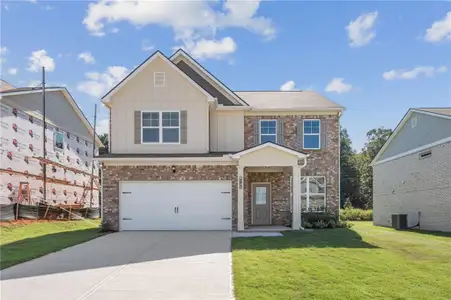 New construction Single-Family house 8135 Pine Ridge Rd, South Fulton, GA 30213 plan Mallow - image