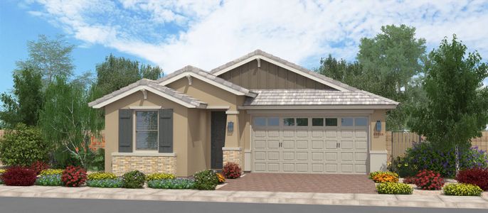 New construction Single-Family house 4221 N 189th Dr, Litchfield Park, AZ 85340 plan Solage - image
