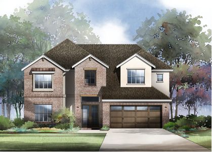 New construction Single-Family house 202 Drawbridge Dr, Georgetown, TX 78633 plan Montana - image
