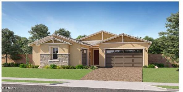 New construction Single-Family house 23032 E Roundup Wy, Queen Creek, AZ 85142 Trillium Plan 4585- photo 0