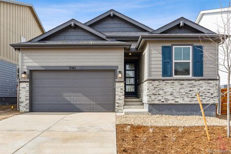 New construction Single-Family house 3361 N Buchanan Wy, Aurora, CO 80019 Pike- photo 0