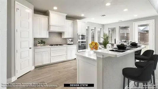 New construction Single-Family house 9723 War Party Trl, San Antonio, TX 78254 Design 2797W- photo 3 3