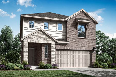 New construction Single-Family house 13102 Cerulean Spring Dr, Buda, TX 78610 plan Valencia - image