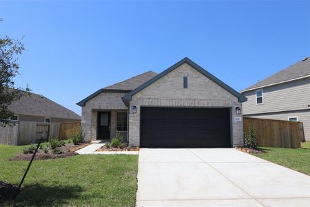 New construction Single-Family house 5858 Aurora Lane, Fulshear, TX 77441 Gladecress- photo 0