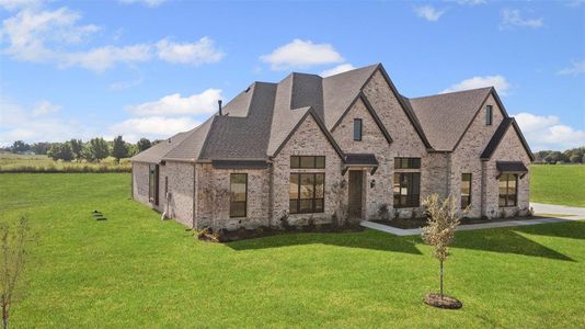 New construction Single-Family house 153 Lila Lake Dr, Waxahachie, TX 75165 plan Melbourne - image