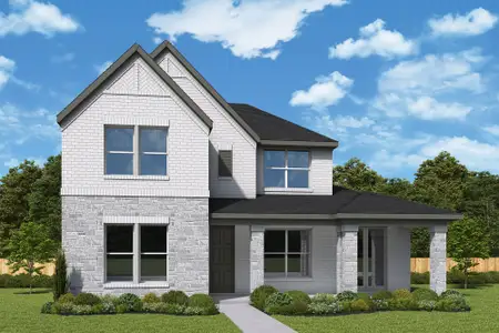 New construction Single-Family house 1827 Gettysburg Blvd, Fate, TX 75189 plan The Constellation - image