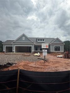 New construction Single-Family house 281 Weslyn Dr, Social Circle, GA 30025 plan (GA)Everett A.1 3 Front Entry - image