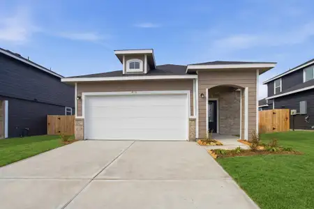 New construction Single-Family house 416 Monarch Trl, Huntsville, TX 77340 plan Maple - image