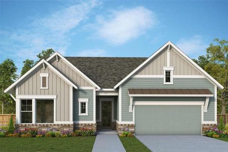 New construction Single-Family house 7020 Cottage Grove Road, Flowery Branch, GA 30542 The Keyser- photo 0