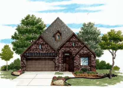 New construction Single-Family house 1629 Cullane Park, Bulverde, TX 78163 plan 2830 - image
