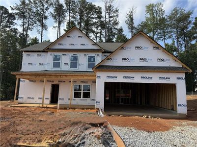New construction Single-Family house 145 Fairwinds Dr, Covington, GA 30016 plan (GA)Hayden A 2 Front Entry - image