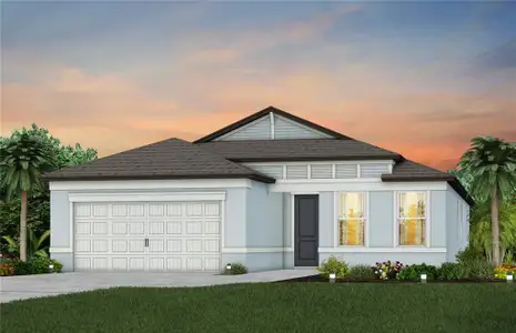 New construction Single-Family house 37187 Clinch Cir, Zephyrhills, FL 33540 plan Mystique - image