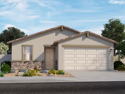 New construction Single-Family house 17330 W Sanna Street, Waddell, AZ 85355 Mason- photo 0