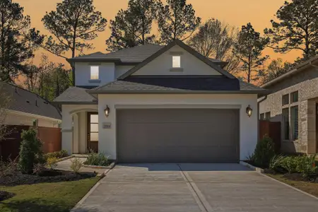 New construction Single-Family house 29969 Stony Forest Dr, Magnolia, TX 77354 plan Plan 3079 Elevation C - image