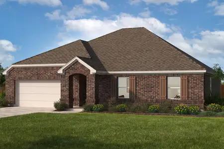 New construction Single-Family house 1935 Davina Dr, Rosenberg, TX 77471 plan 2343 Modeled - image 2