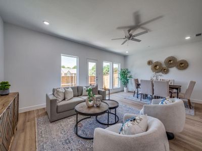 New construction Townhouse house 5613 Woodlands Dr, The Colony, TX 75056 plan Nassau B - image 11