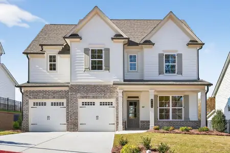 New construction Single-Family house 5583 Spring St, Flowery Branch, GA 30542 plan The Everglade - image