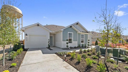 New construction Townhouse house 549 Arnold Loop, Unit A, Uhland, TX 78640 The Sarah- photo 0