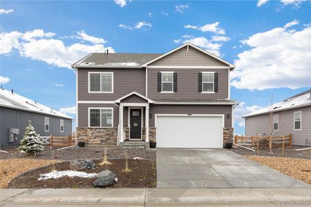 New construction Single-Family house 3074 Belleville Ridge Rd, Elizabeth, CO 80107 null- photo 0