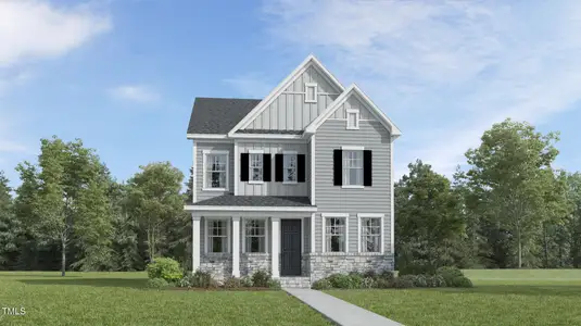New construction Single-Family house 5652 Cayden Cove Dr, Wendell, NC 27591 Virginia- photo 0