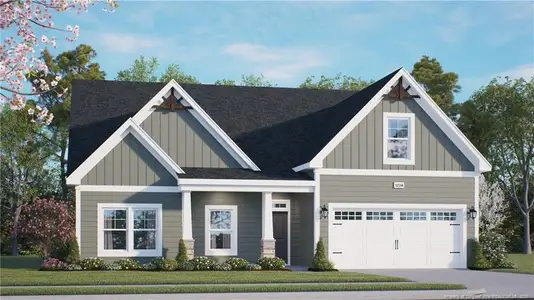 New construction Single-Family house 346 D L Phillips Ln, Broadway, NC 27505 - image