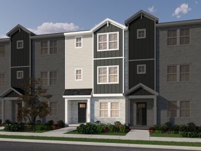 New construction Single-Family house 193 Fletchers Wy, Smyrna, TN 37167 plan Farmington - End - image