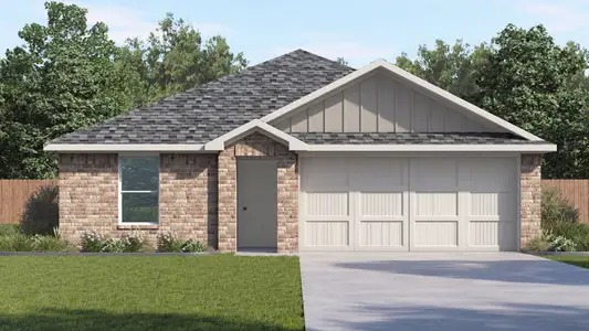 New construction Single-Family house 1002 Switchgrass Ct, Sealy, TX 77474 plan Baylor - image
