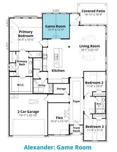 New construction Single-Family house 1410 Fieldstone Dr, Midlothian, TX 76065 plan Alexander - image 10
