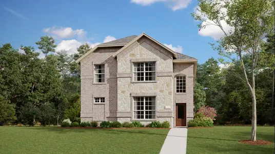 New construction Single-Family house 2813 Brushy Lake Dr, Fort Worth, TX 76179 plan Beaumont - image