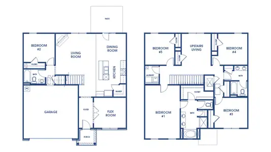 New construction Single-Family house 176 Melrose Ct, Jefferson, GA 30549 plan Hayden - image