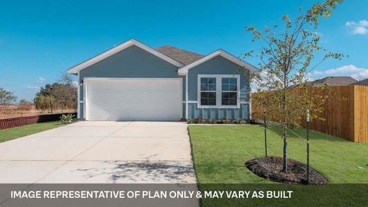 New construction Single-Family house 12013 Pike Bnd, Mustang Ridge, TX 78610 plan The Taylor - image