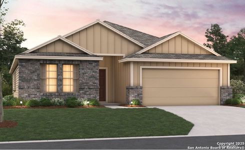 New construction Single-Family house 8702 Campacaus Trl, San Antonio, TX 78252 null- photo 1 1