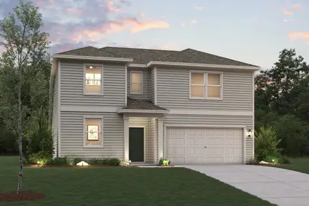 New construction Single-Family house 2401 Hiddenbrooke Trce, Seguin, TX 78155 plan Savannah - 2656 - image