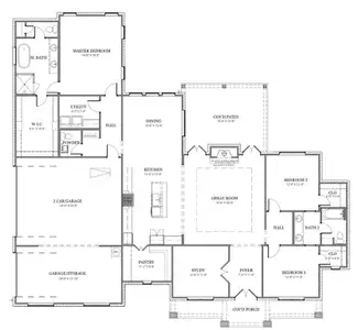 New construction Single-Family house 1001 Emery Ct, Weatherford, TX 76087 plan Parker Court - image 5