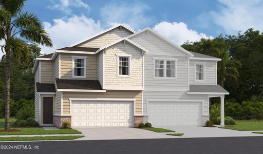 New construction Townhouse house 6041 Oracle Ct, Jacksonville, FL 32205 null- photo 0