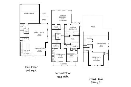 Game room and 4 bedrooms!