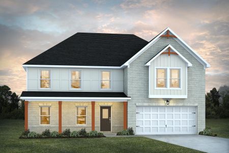 New construction Single-Family house 19 Faulkner Circle Social Cir, Social Circle, GA 30025 plan Mira - image