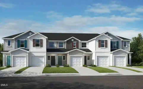 New construction Townhouse house 10619 Brookside Reserve Rd, Raleigh, NC 27614 - image